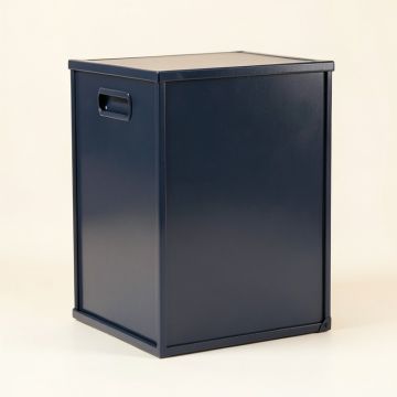 Cliff Crossing Closed Outdoor Storage Box - Navy (synthetic illustration; no displayed measurements)
