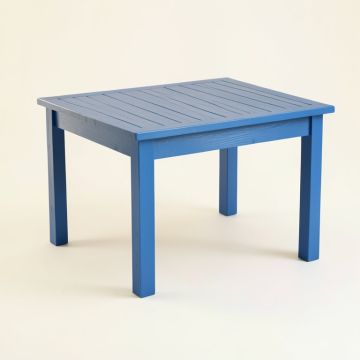 Shore Crossing Patio Table - Blue (synthetic illustration; no displayed measurements)