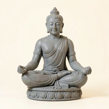 Meditating Shy Yogi Of Bali Statue (synthetic illustration; no displayed measurements)