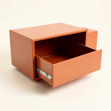 Oak Canyon Under-Desk Drawer Unit - Terracotta (synthetic illustration; no displayed measurements)