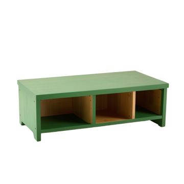 Ridge Bridge Shoe Storage Bench - Green