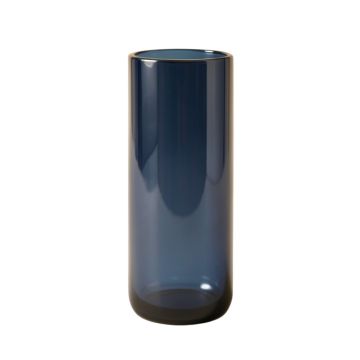 Ridge Branch Empty Decorative Vase - Navy