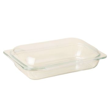 Pyrex Easy Grab 1.5 Qt . Loaf Dish With Plastic Cover