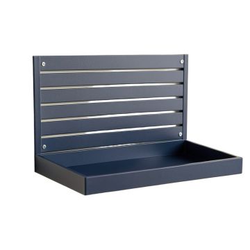 Summit Brook Wall-Mounted Entryway Organizer Shelf - Navy