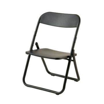 Elm Crossing Folding Outdoor Chair - Black