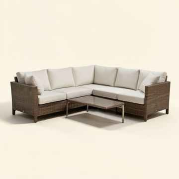 Menifee 8 Piece Sectional Seating Group With Cushions (synthetic illustration; no displayed measurements)