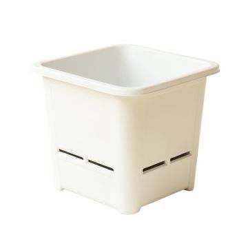 Olive Brook Closed Garden Compost Bin - White