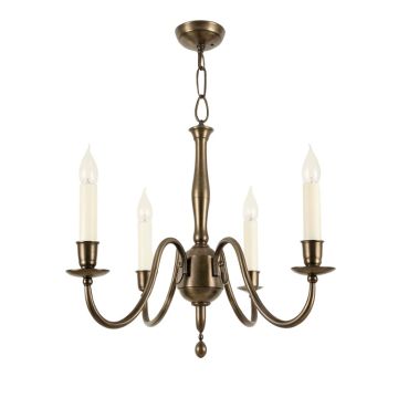 6 - Light Candle Style Traditional Chandelier