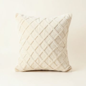 Elm Bend Filled Accent Pillow - Cream (synthetic illustration; no displayed measurements)