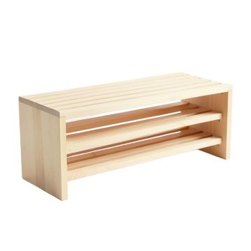 Moss Bend Shoe Storage Bench - Ivory