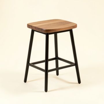 Kyle Solid Wood Counter & Bar Stool (synthetic illustration; no displayed measurements)