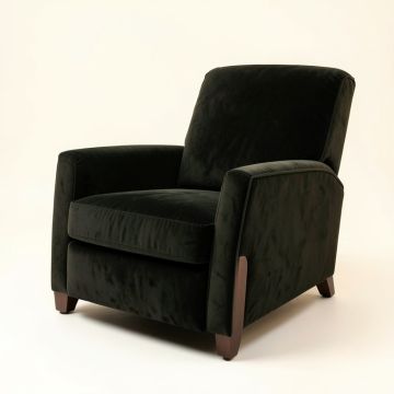 Einari 39.4 '' Wide Velvet Manual Standard Recliner (synthetic illustration; no displayed measurements)