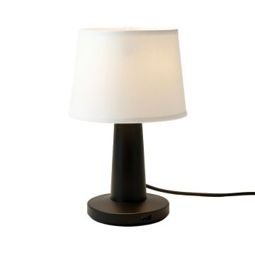 Latitude Run® Aili 14 Modern Bedside Usb Table Lamp W/ 2.0 Amp Charging Port