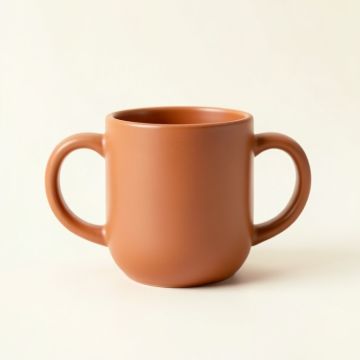 Elm Bluff Ceramic Mug - Terracotta (synthetic illustration; no displayed measurements)