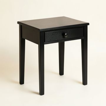 Spruce Canyon Side Table - Black (synthetic illustration; no displayed measurements)