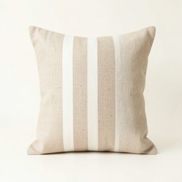 Laurel Branch Filled Accent Pillow - Beige (synthetic illustration; no displayed measurements)