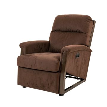 Aindriu 31.2 '' Wide Velvet Manual Home Theater Recliner