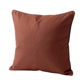 Interlude Luxurious Square Cotton Pillow Cover And Insert