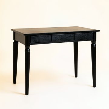 Heath Dale Writing Desk - Black (synthetic illustration; no displayed measurements)