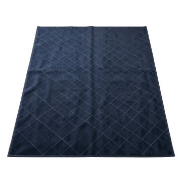 Cedar Branch Rectangular Area Rug - Navy (synthetic illustration; no displayed measurements)