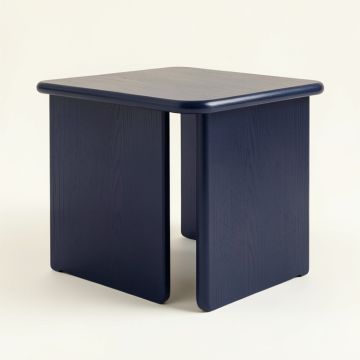 Dawn Bend Side Table - Navy (synthetic illustration; no displayed measurements)