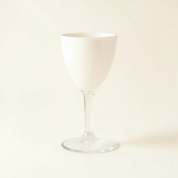 Olive Branch Empty Candle Holder - White (synthetic illustration; no displayed measurements)