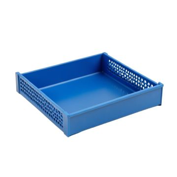 Briar Bend Empty Under-Desk Cable Tray - Blue (synthetic illustration; no displayed measurements)