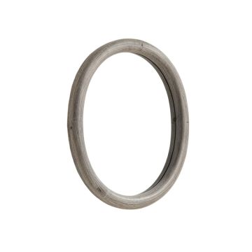 Field Brook Framed Wall Mirror - Gray