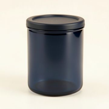 Sage Dale Storage Canister With Lid - Navy (synthetic illustration; no displayed measurements)