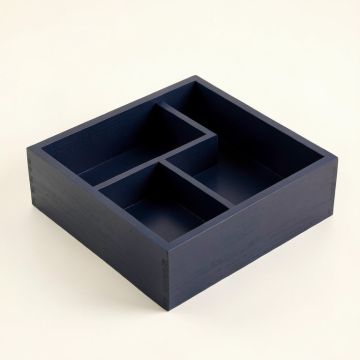 Reed Branch Empty Pantry Drawer Organizer Insert - Navy (synthetic illustration; no displayed measurements)
