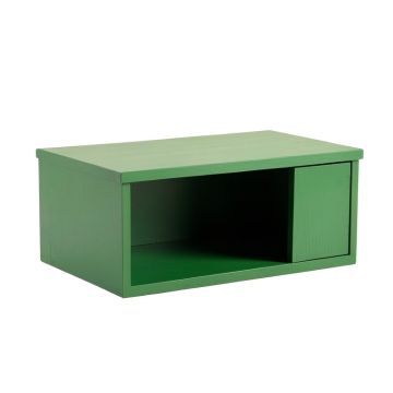 Cedar Edge Shoe Storage Bench - Green