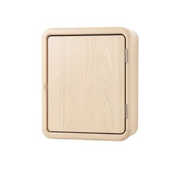 Sage Bend Wall-Mounted Laundry Cabinet - Beige