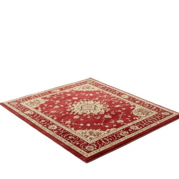 Copple Power Loom Red/Beige Rug