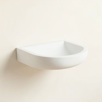 Cliff Branch Wall-Mounted Cat Perch - White (synthetic illustration; no displayed measurements)