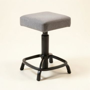 Pete Adjustable Height Swivel Bar Stool (synthetic illustration; no displayed measurements)