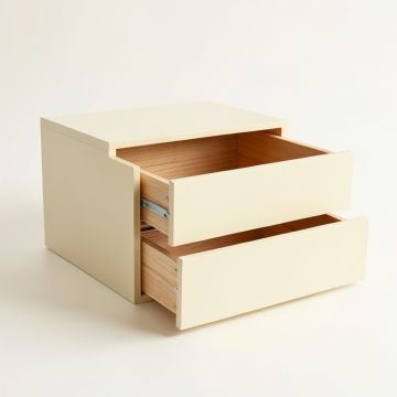 Spruce Bridge Small-Parts Storage Drawer Cabinet - Cream (synthetic illustration; no displayed measurements)