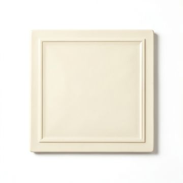 Laurel Brook Uninstalled Square Decorative Tile - Ivory (synthetic illustration; no displayed measurements)