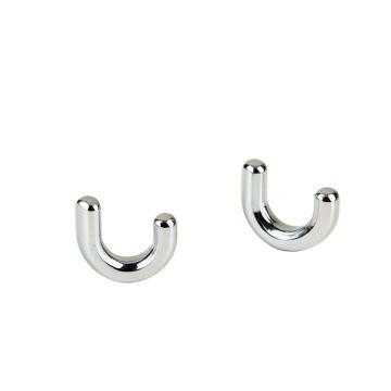 Checker Shower Curtain Hooks
