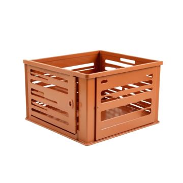 Dawn Branch Empty Furniture-Style Pet Crate - Terracotta
