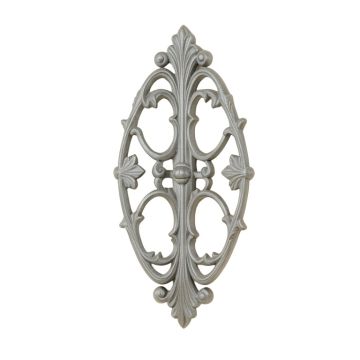 Ornate Glam Metal Wall Decor