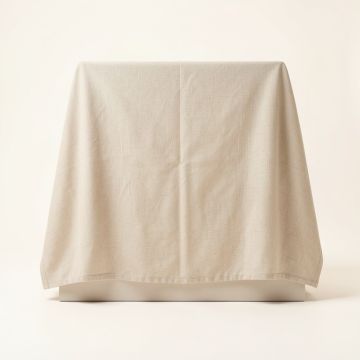 Cedar Dale Flat Bed Sheet - Beige (synthetic illustration; no displayed measurements)