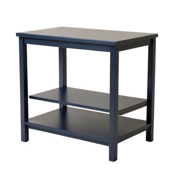 Ridge Bend Empty Countertop Canister Rack - Navy