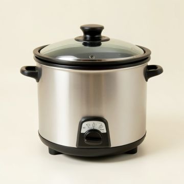 Elite By Maxi-Matic 3.5 Qt . Slow Cooker With Locking Lid (synthetic illustration; no displayed measurements)