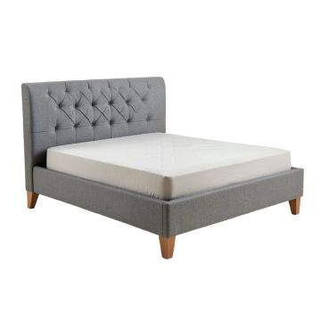 Obyrne Queen Tufted Upholstered Low Profile Standard Bed