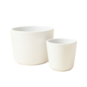 Boligee 2 - Piece Iron Pot Planter Set