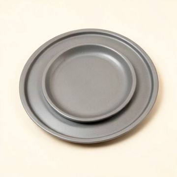 Robillard Round Metal Nesting 3 Piece Serving Tray Set (synthetic illustration; no displayed measurements)