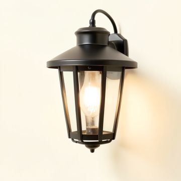 Mckoy 3 - Bulb 22.36 '' H Outdoor Wall Lantern (synthetic illustration; no displayed measurements)