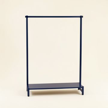 Spruce Bluff Empty Garment Rack - Navy (synthetic illustration; no displayed measurements)