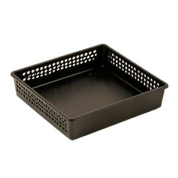 Slate Bluff Empty Under-Desk Cable Tray - Black