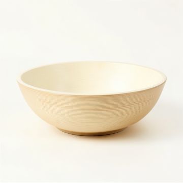 Clay Canyon Dining Bowl - Cream (synthetic illustration; no displayed measurements)